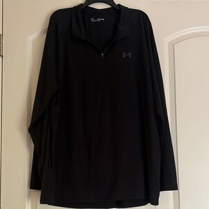 Under Armour Black Half-Zip Performance Pullover
